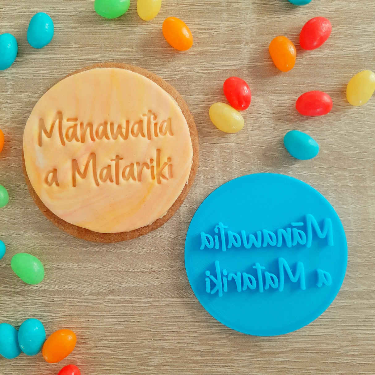 Mānawatia a Matariki Fondant Embosser