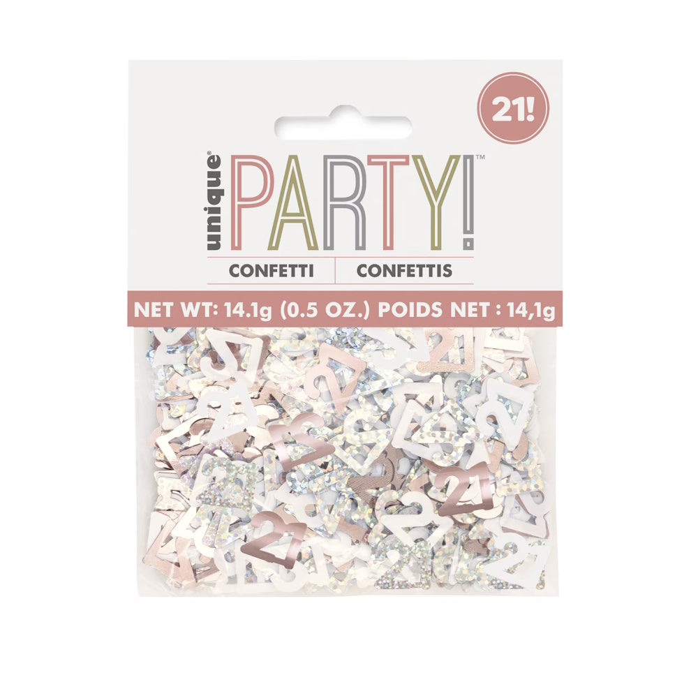 Party Confetti - Rose Gold 21