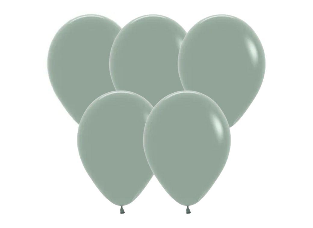 Dusk Laurel Green Balloons 25pk