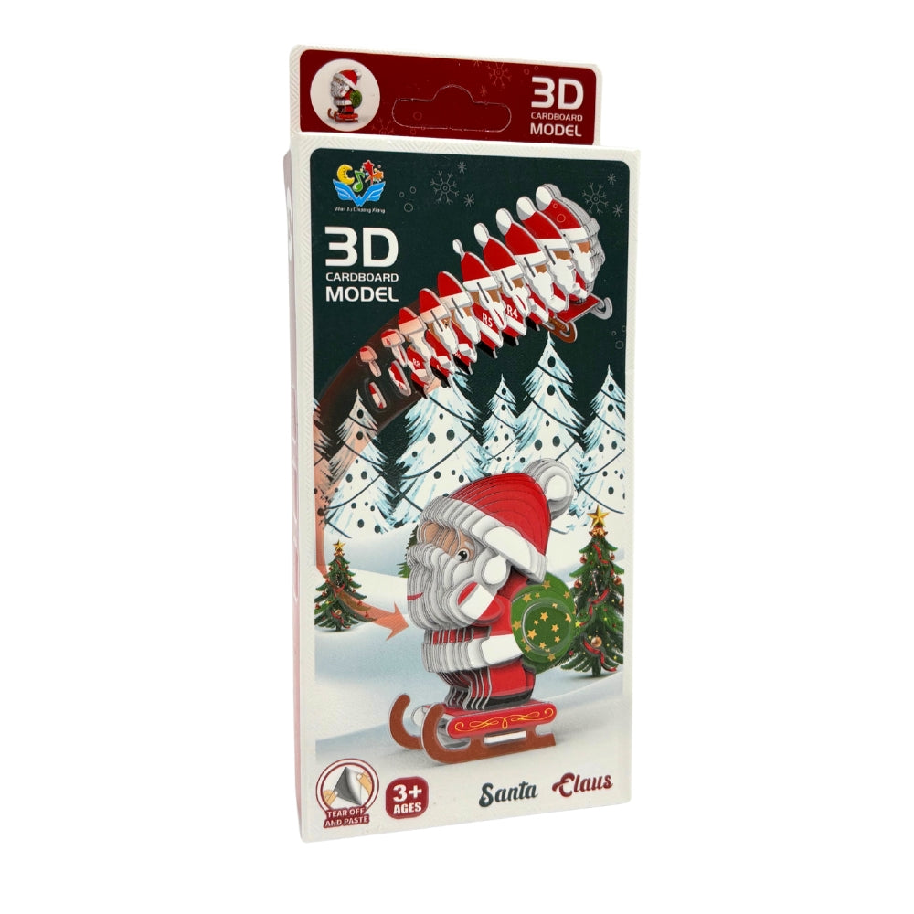 3D Puzzle Model - Santa Claus