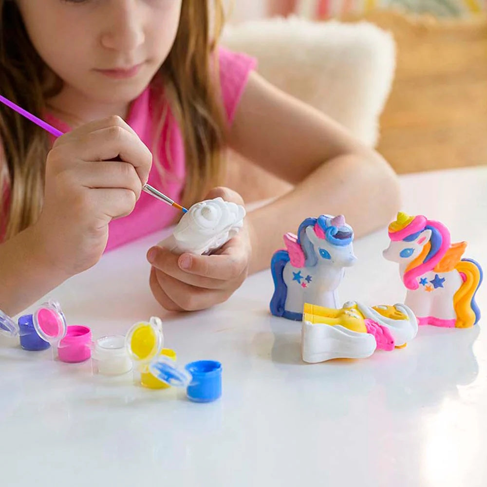 3D Mould & Paint - Glitter Unicorns