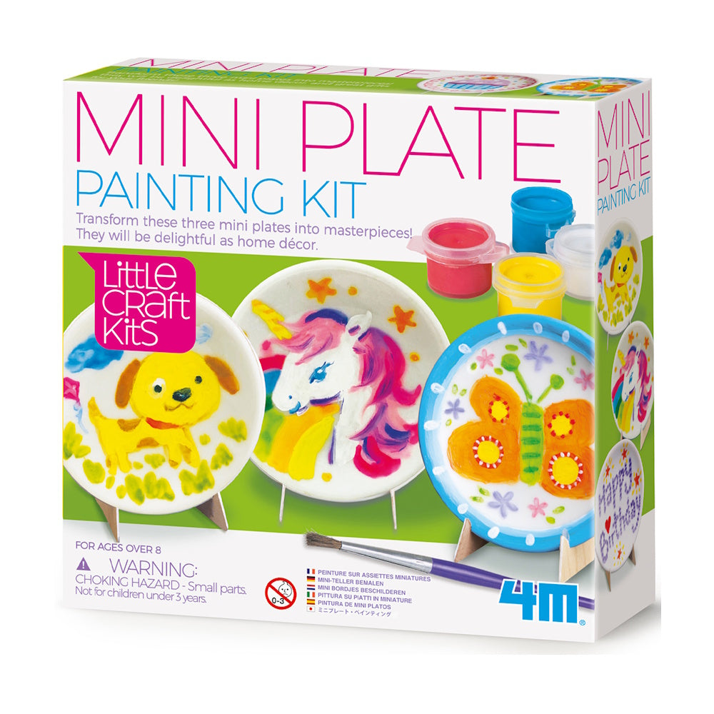 Little Craft Kits - Mini Plate Painting Kit