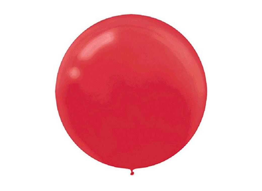 60cm Balloon - Apple Red