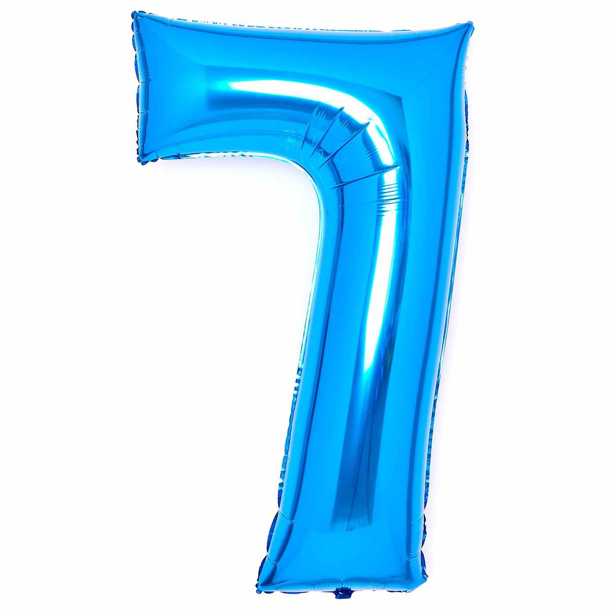 86cm Blue Number Foil Balloon - 7