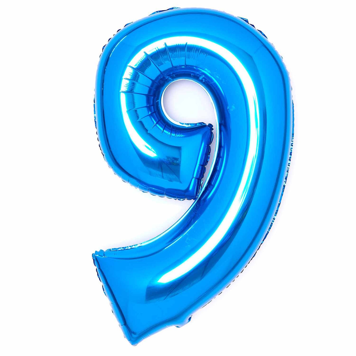 86cm Blue Number Foil Balloon - 9