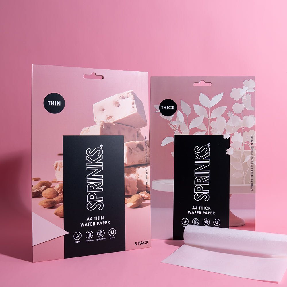 Sprinks A4 Thin Wafer Paper - 5pk