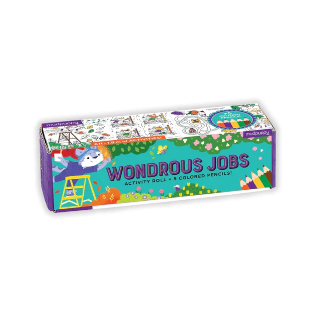 Mudpuppy Activity Roll - Wondrous Jobs