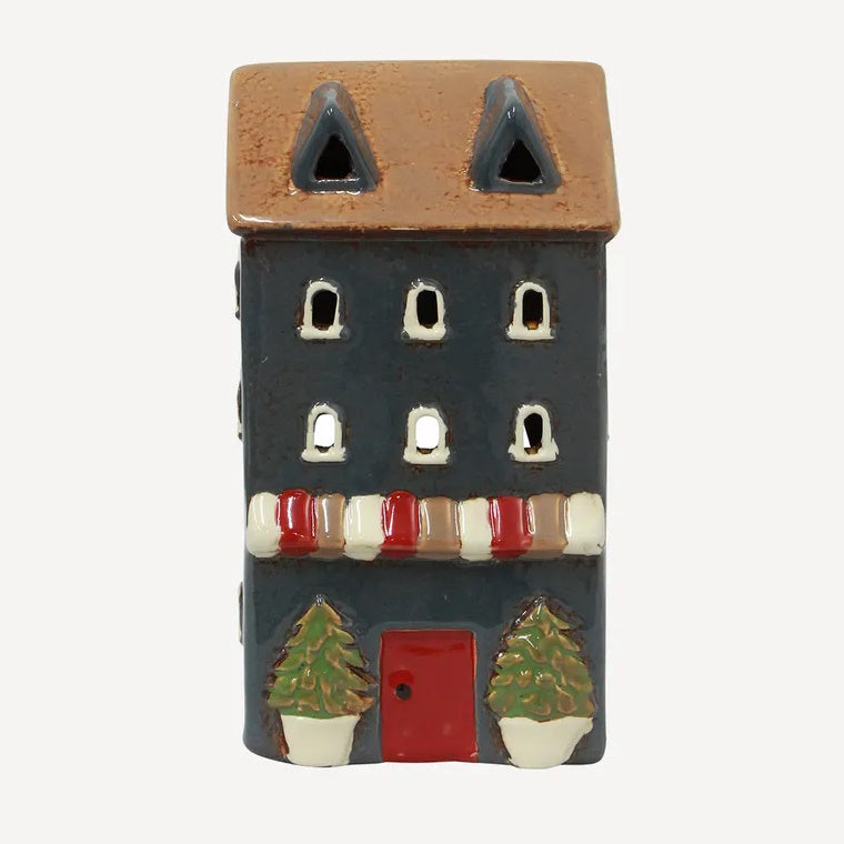 Alsace Tea Light Shop Navy