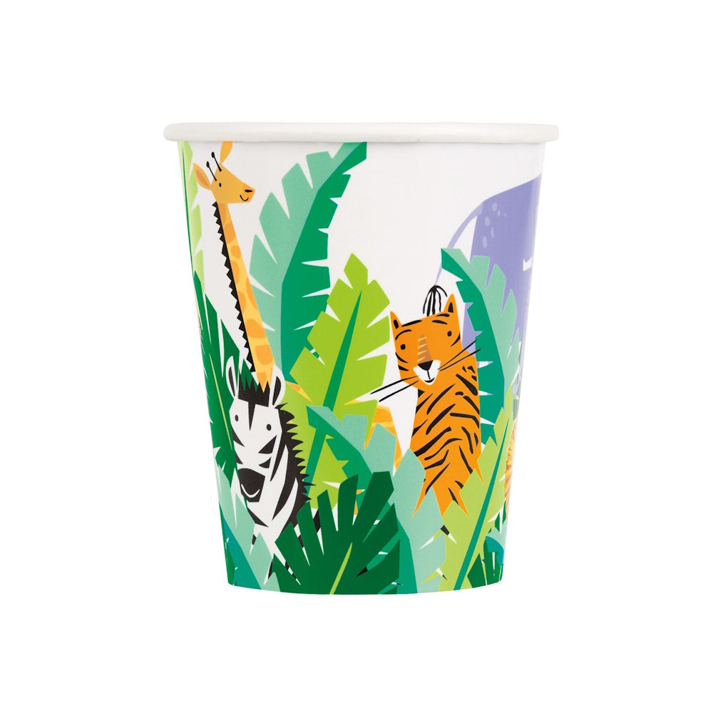 Animal Safari Cups 8pk