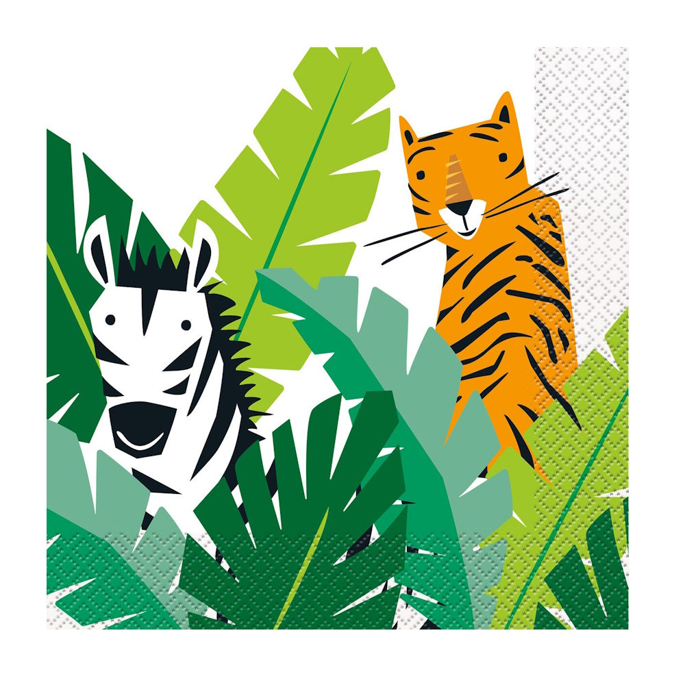 Animal Safari Lunch Napkins 16pk