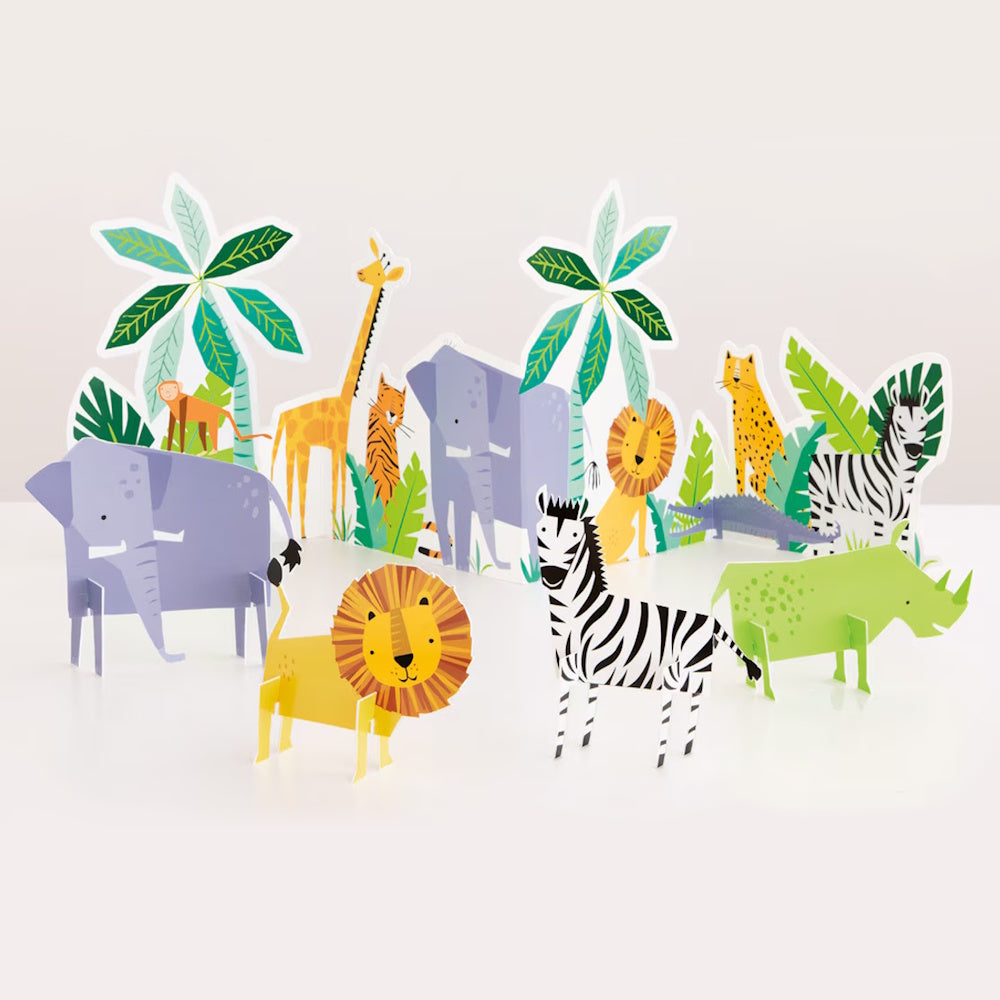 Animal Safari Table Decorating Set
