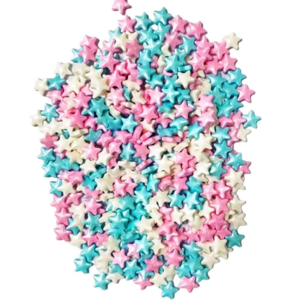 Arcoiris Sprinkles - Pastel Star Mix