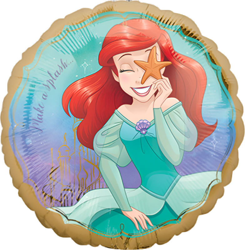 Ariel Once Upon A Time Foil Balloon