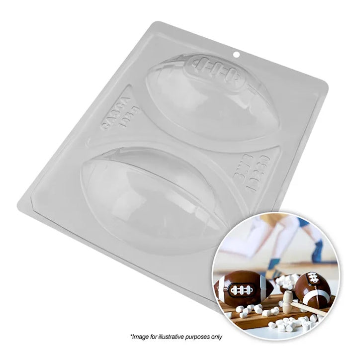 Rugby Ball Chocolate Mould