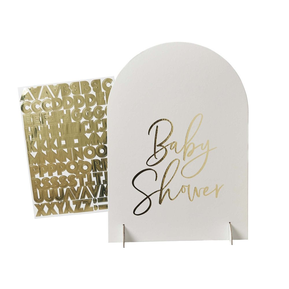 Baby Shower Customisable Sign