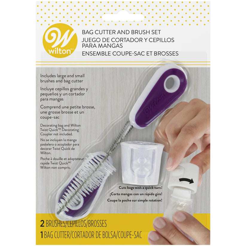 Wilton Bag Cutter & Brush Set