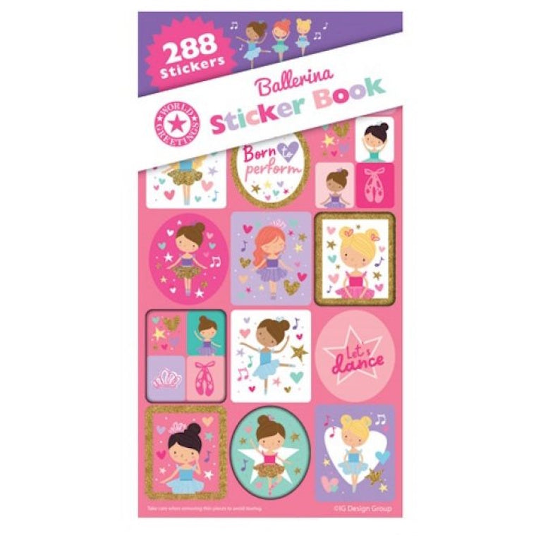 Ballerina Sticker Book