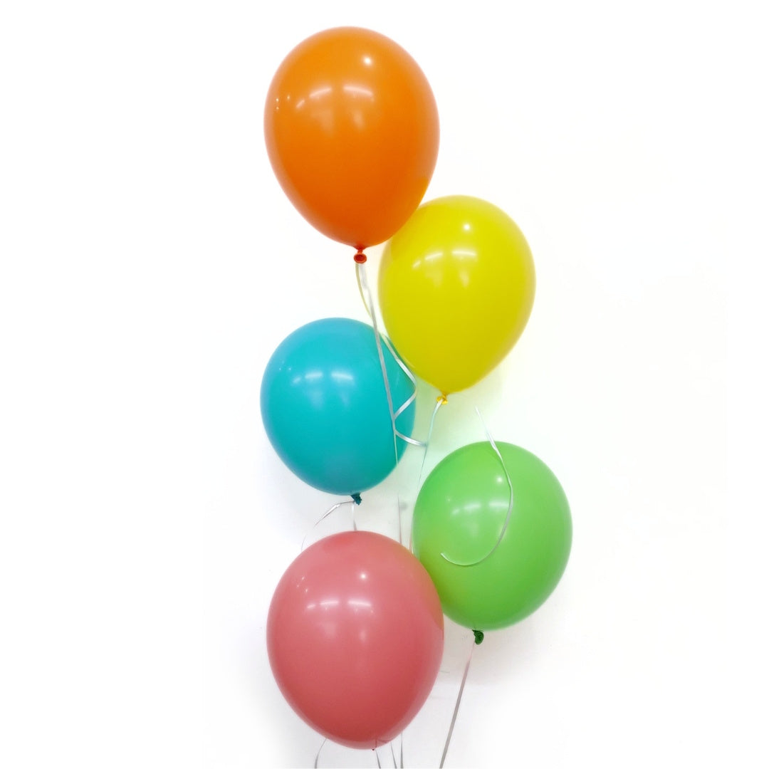 Plain Balloon Mix - Tropical 12pk