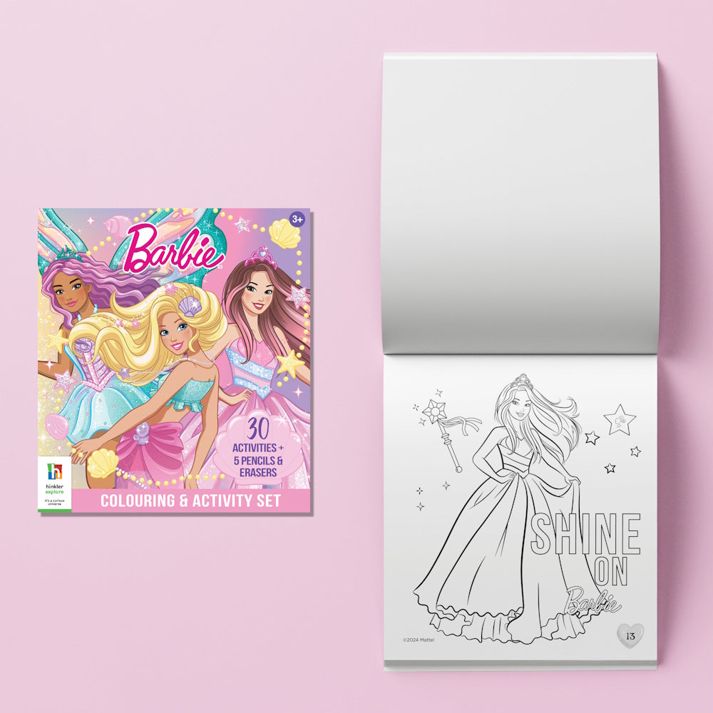 Barbie Colouring & Activity Set