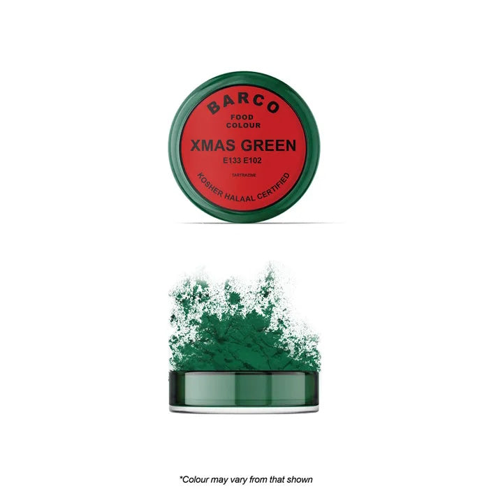 Barco Red Label Food Colour / Dust - Christmas Green