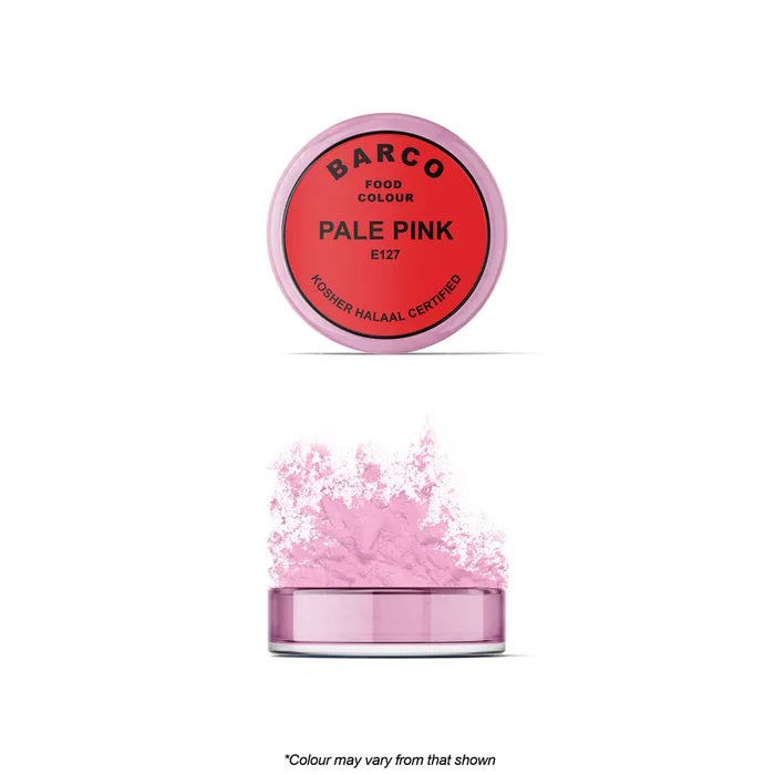 Barco Red Label Food Colour / Dust - Pale Pink