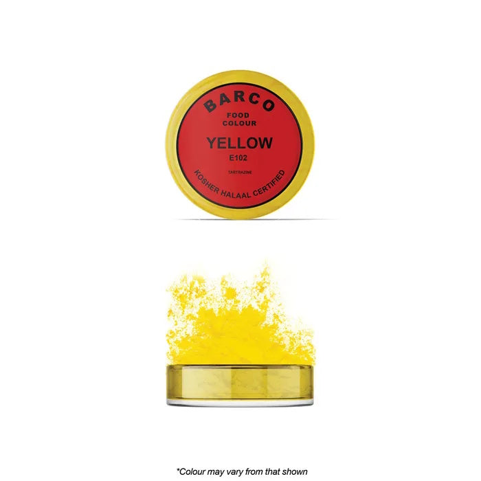 Barco Red Label Food Colour / Dust - Yellow