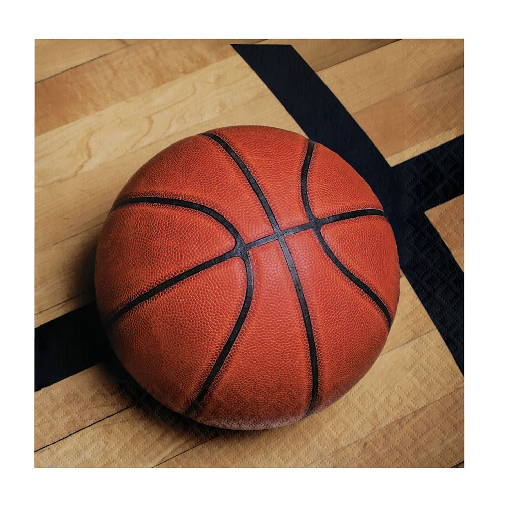 Basketball Fan Lunch Napkins 16pk