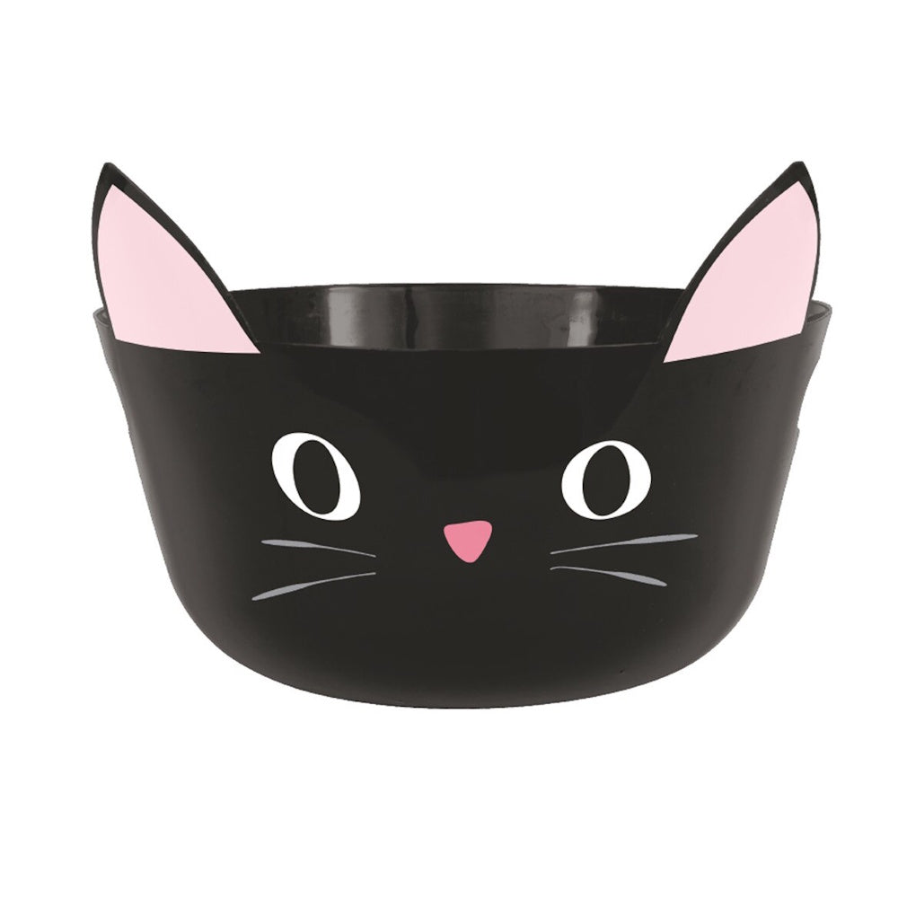 Black Cat Serving Bowl