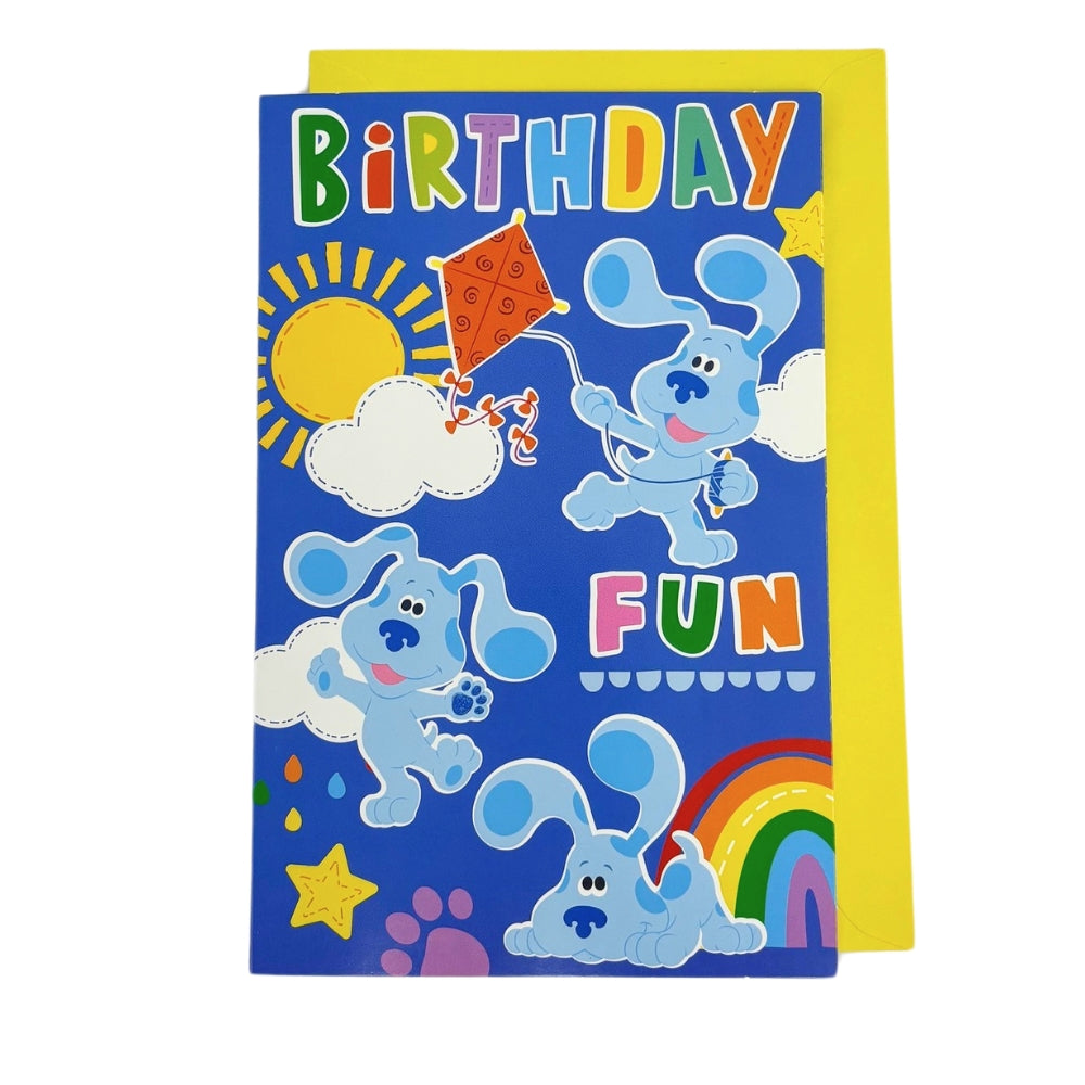 Blue's Clues Birthday Card