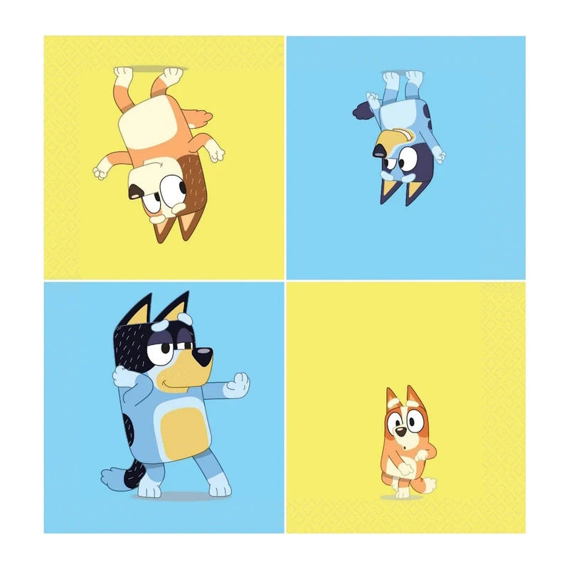 Bluey Beverage Napkins 16pk