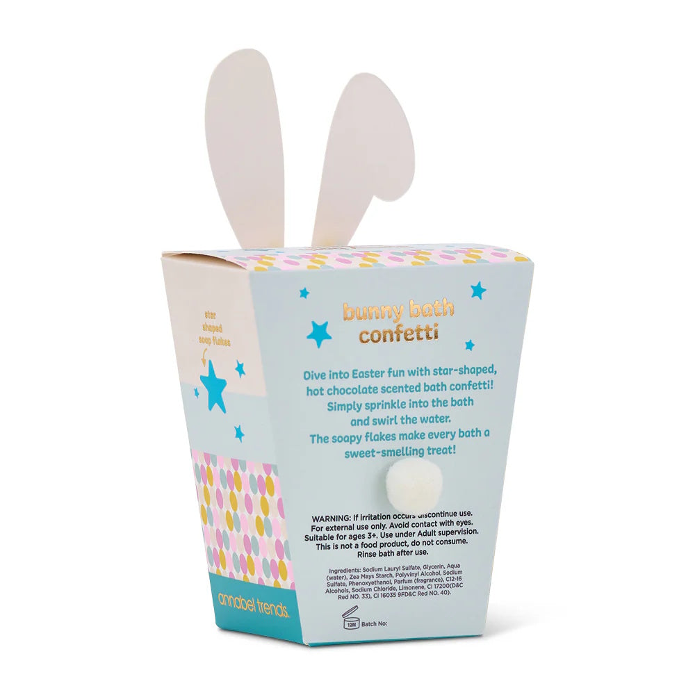 Annabel Trends Bunny Bath Confetti - Blue