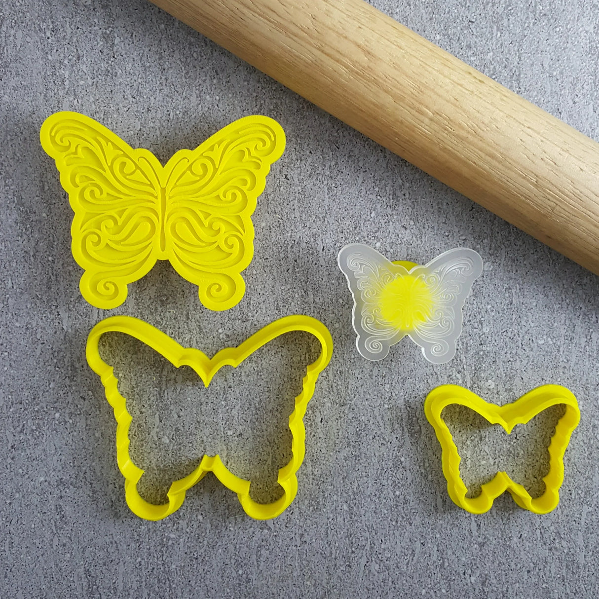 Butterfly Debosser & Cutter Set (Small & Large)