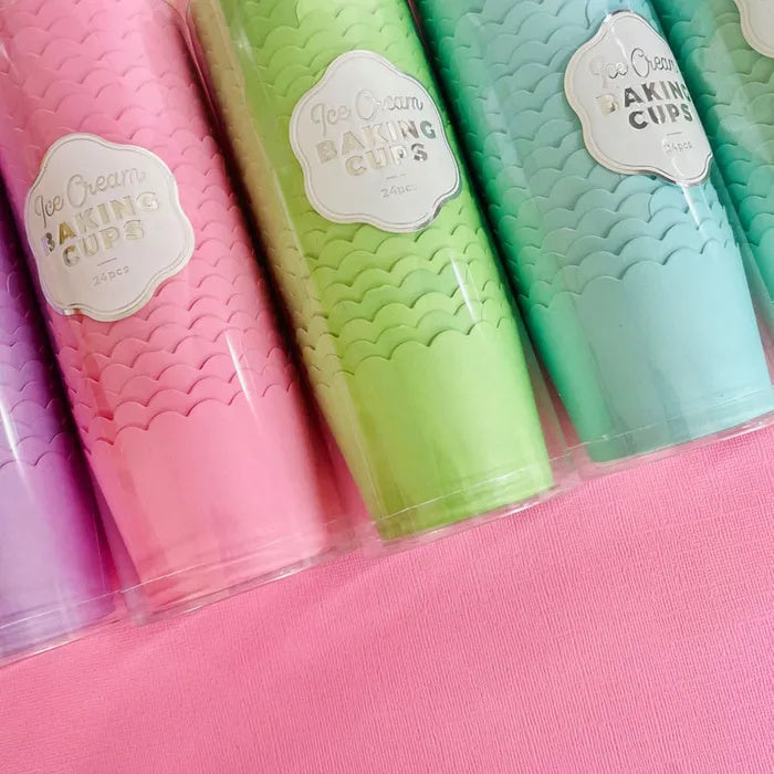 Cake Craft Baking Cups 24pk - Lilac
