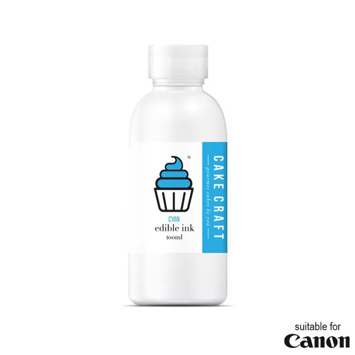 Cake Craft Canon Edible Ink Refill Bottle - Cyan