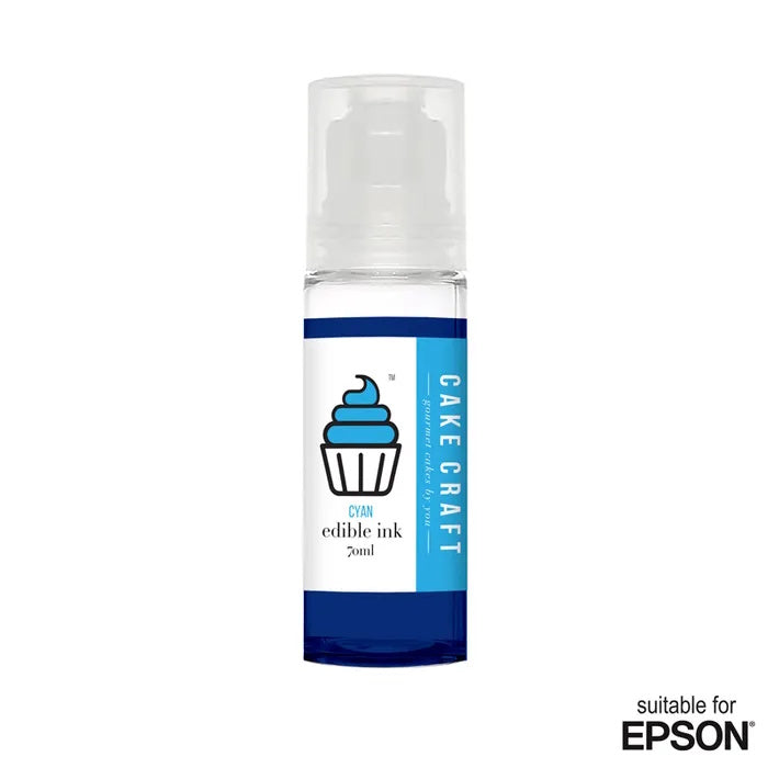 Cake Craft Epson Edible Ink Refill Bottle - Cyan