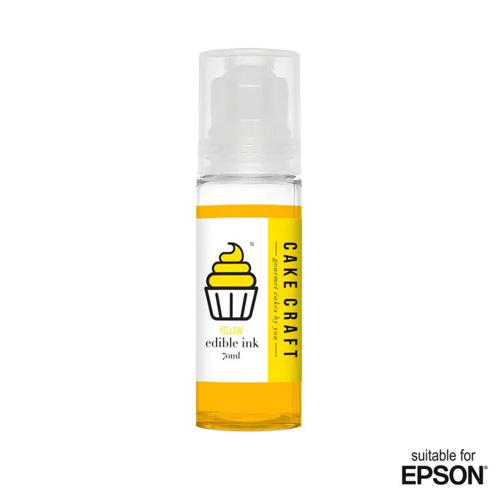 Cake Craft Epson Edible Ink Refill Bottle - Yellow