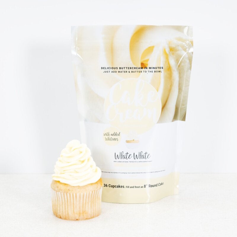 Cake Cream 400g - White White