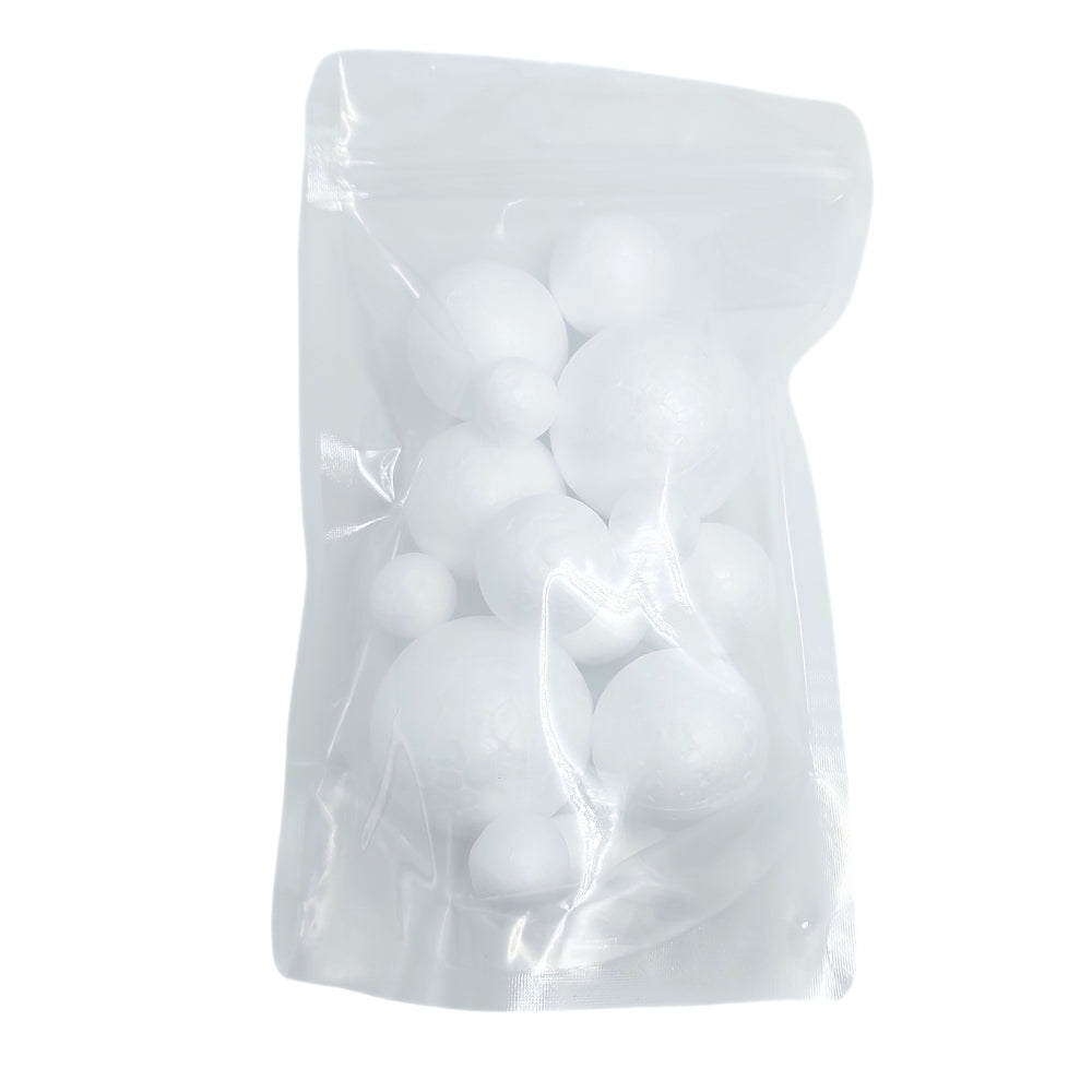 Cake Decorating Polystyrene Balls - 15pk