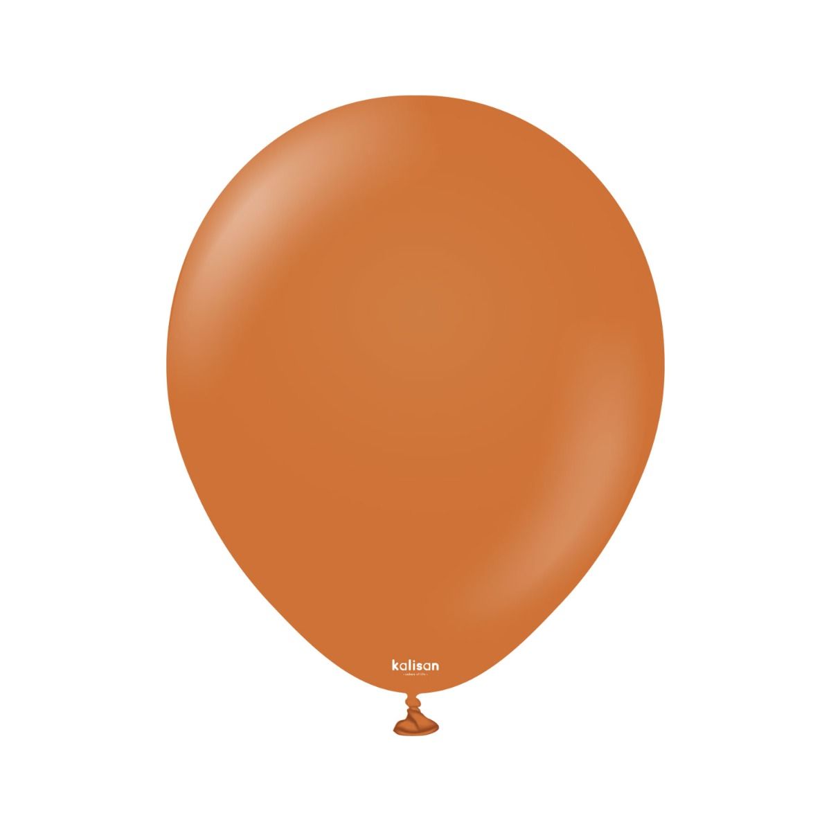 Caramel Brown Balloon - Single