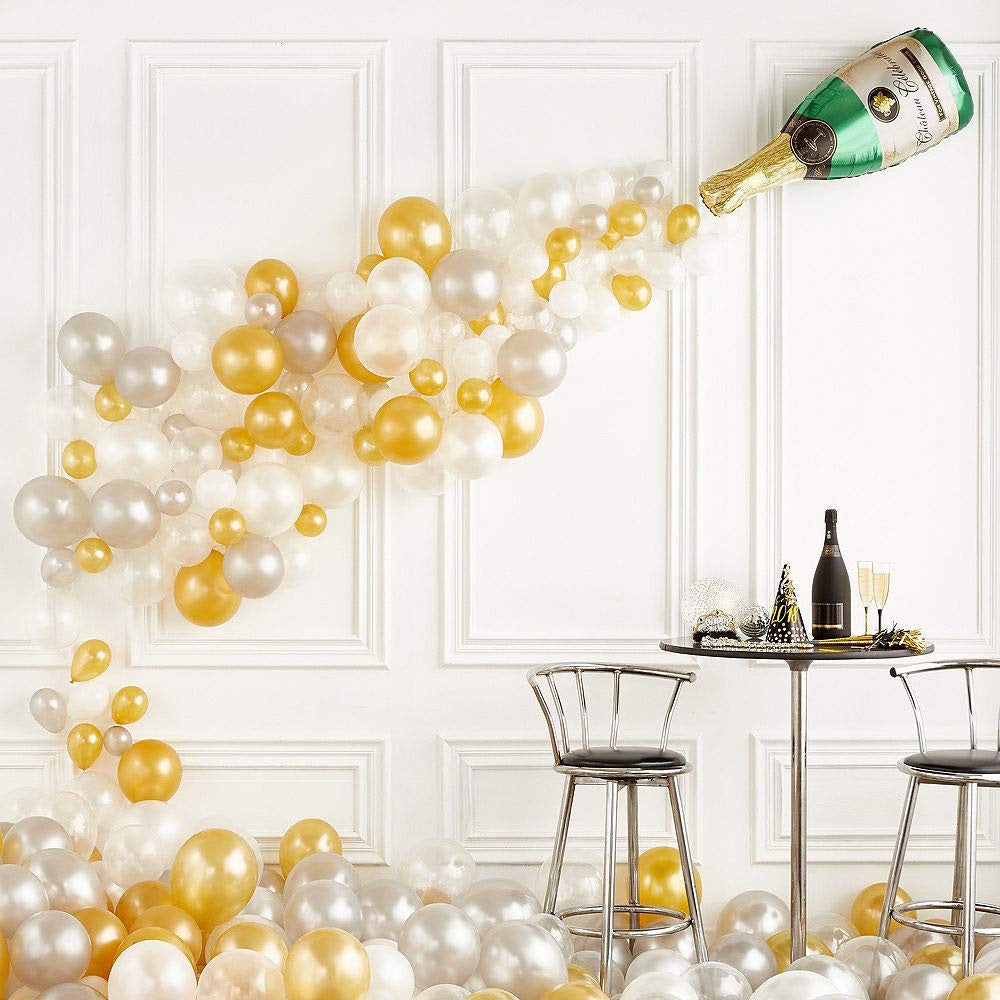 Champagne Bottle SuperShape Foil Balloon