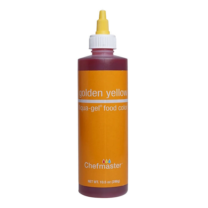 Chefmaster Liqua-Gel Golden Yellow 10.5oz (298g)