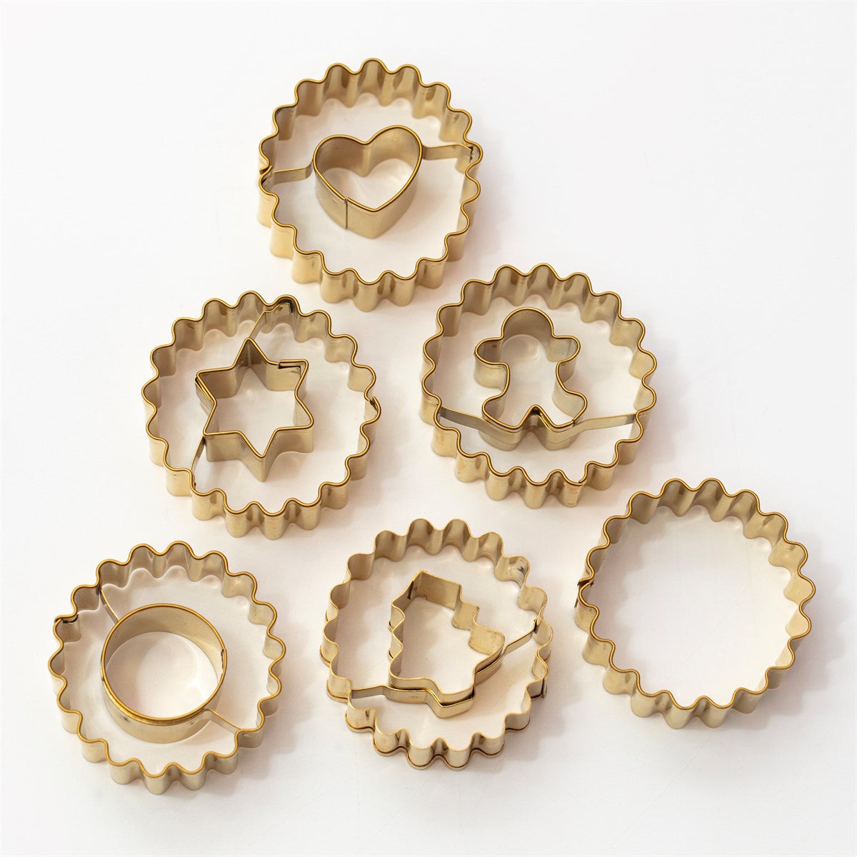 PME Christmas Linzer Cookie Cutters Set of 6