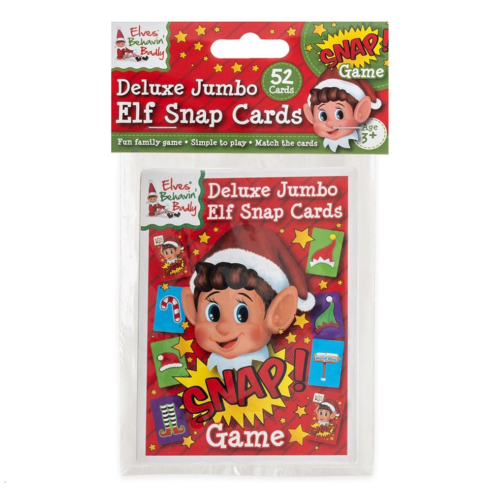 Christmas Naughty Elf Snap Card Game