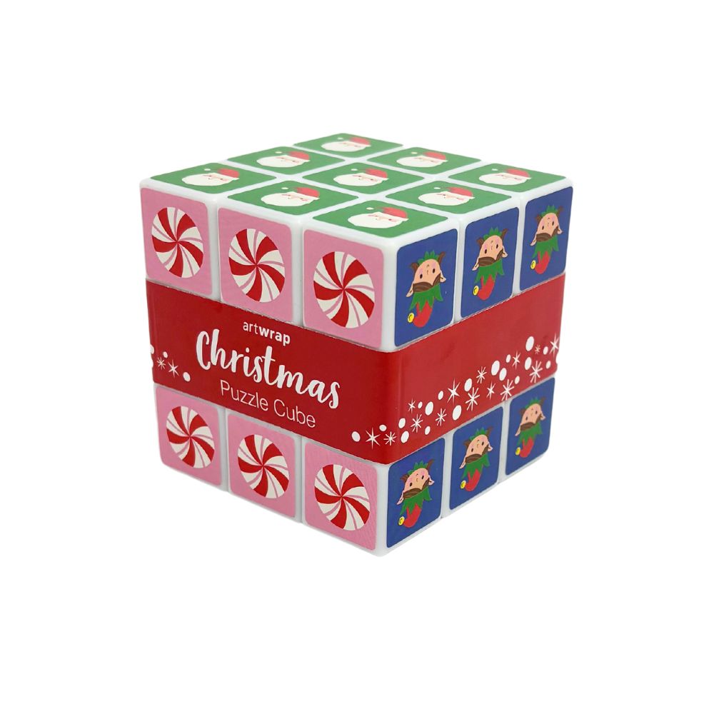 Christmas Icons Puzzle Cube