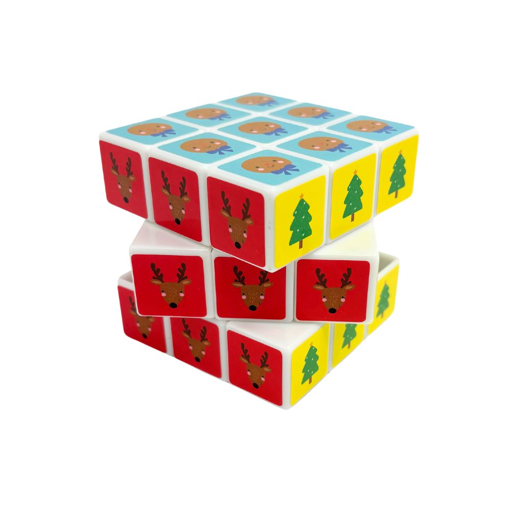 Christmas Icons Puzzle Cube