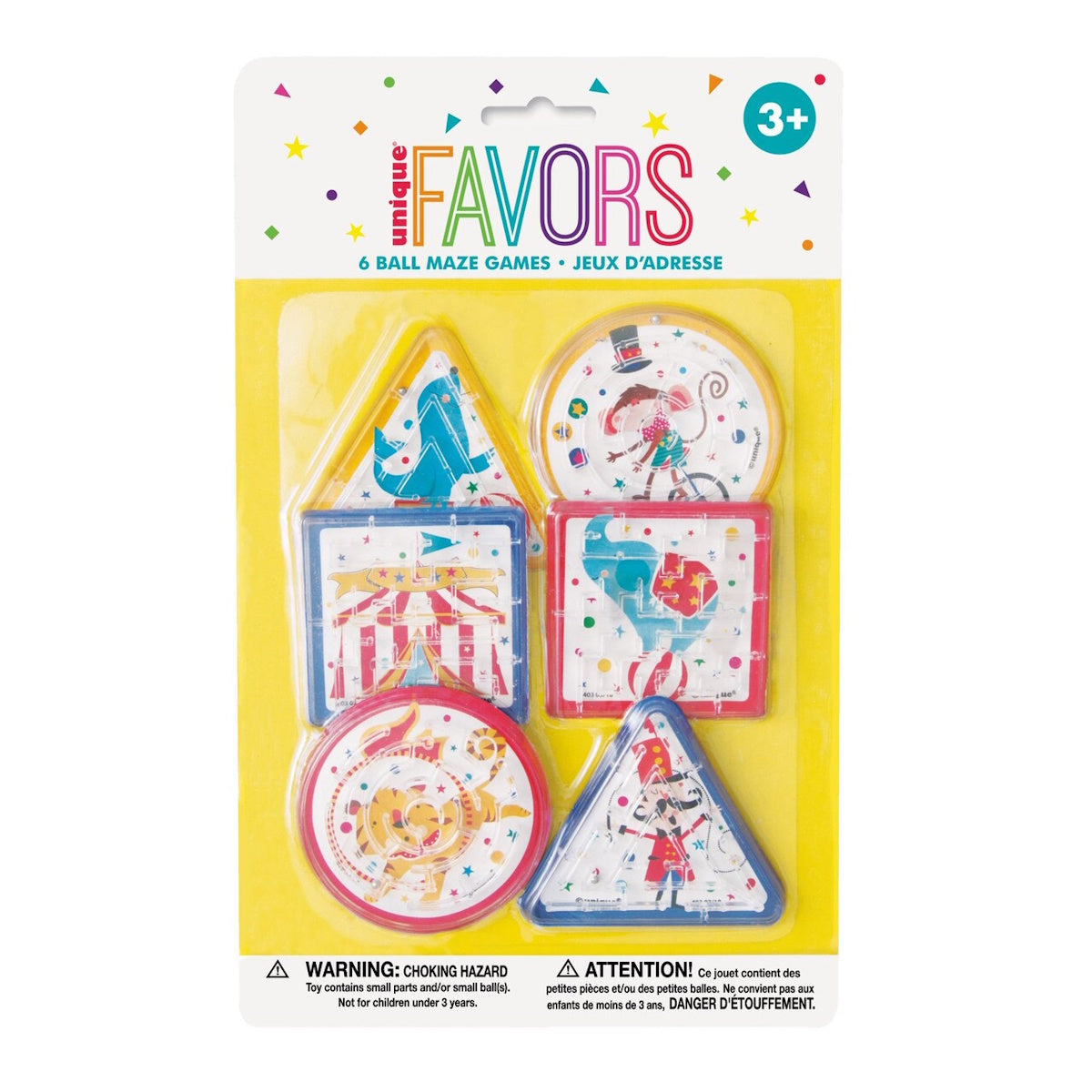 Circus Maze Puzzles 6pk
