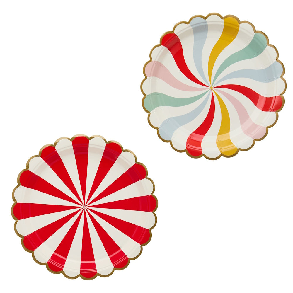 Circus Party Plates 8pk