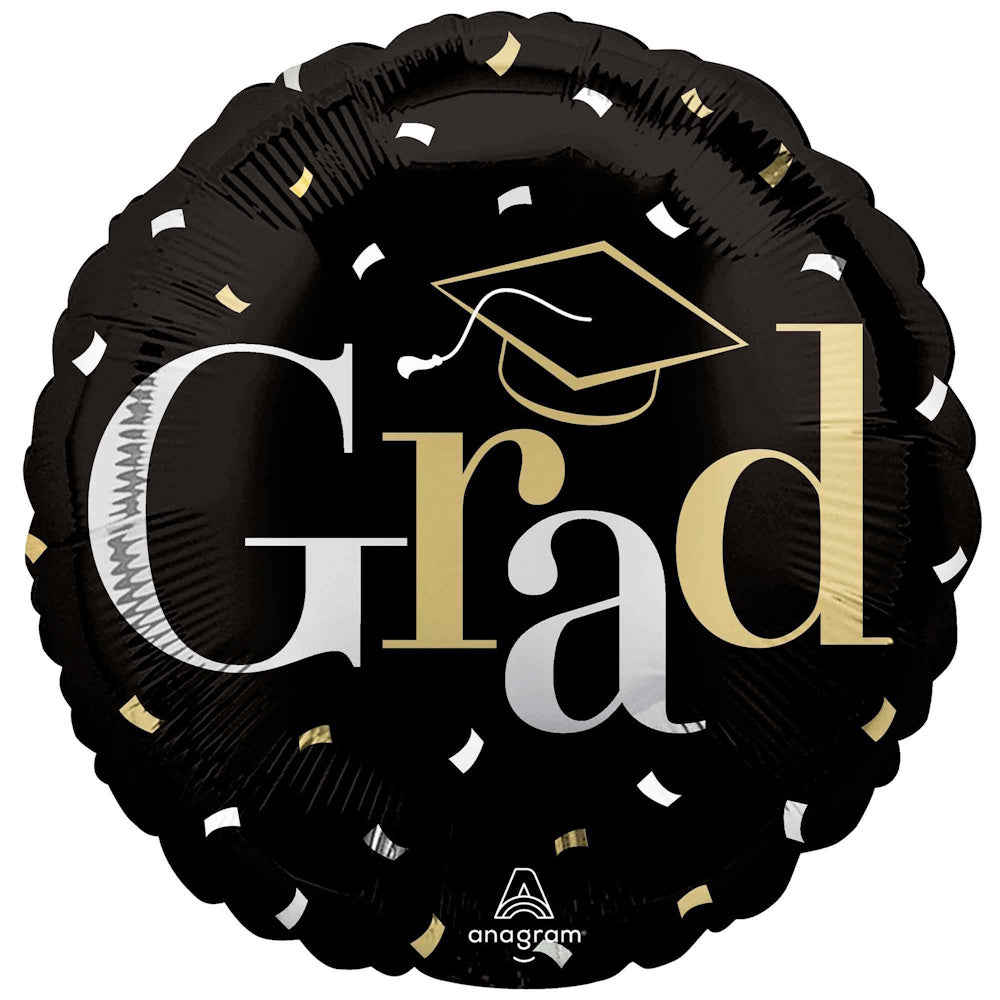 Class Dismissed Grad Foil Balloon