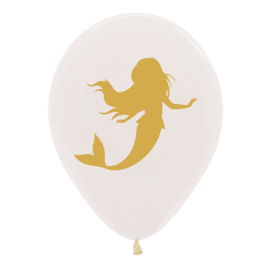 Clear Mermaid Balloon