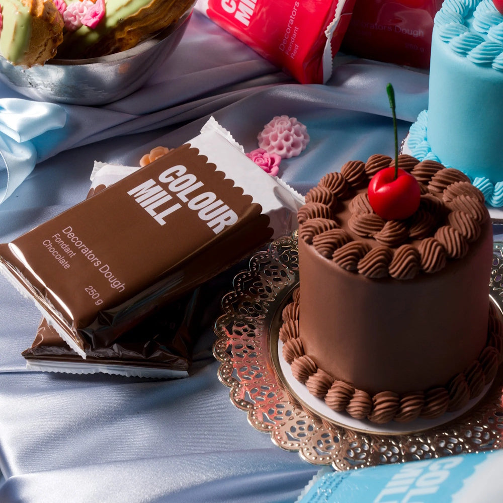 Colour Mill Decorators Dough Fondant - Chocolate